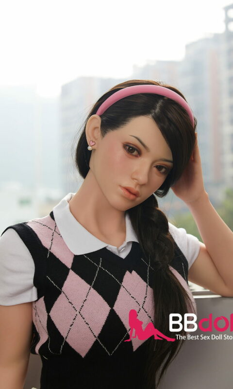 160cm 5ft2 D cup Slim Silicone Sex Doll Christina 2 sex doll