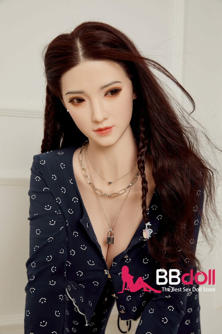 160cm 5ft2 F cup Elegant Young Girl Real Silicone Sex Doll Sherry 5 sex doll